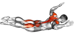 Упражнения Супермена для улучшения ОСАНКИ