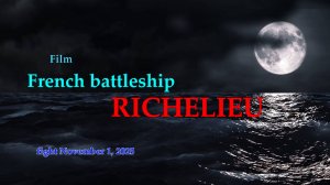 French battleship RICHELIEU in an Asymmetrical battle