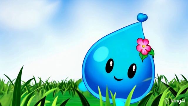 КАПЕЛЬКА ТАНЦУЕТ НА ТРАВЕ