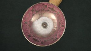 Поющая чаша Шивалингам Color 23 см Ре# 159 Гц, Ля# 471 Гц