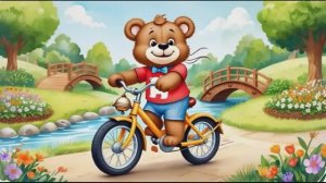 Медвежонок и волшебный велосипед