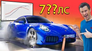 Обзор нового Porsche 911 Turbo S и эксклюзивный для всего мира тест на динамометре!