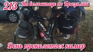 День проколотых камер. На велосипеде по Южной Америке. День 213 Бразилия