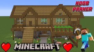 Майнкрафт - Как построить большой базовый дом для начинающих