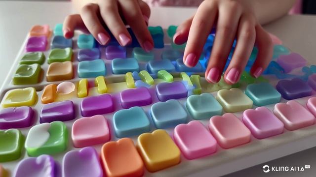 СЛАЙМ В ВИДЕ КЛАВИАТУРЫ