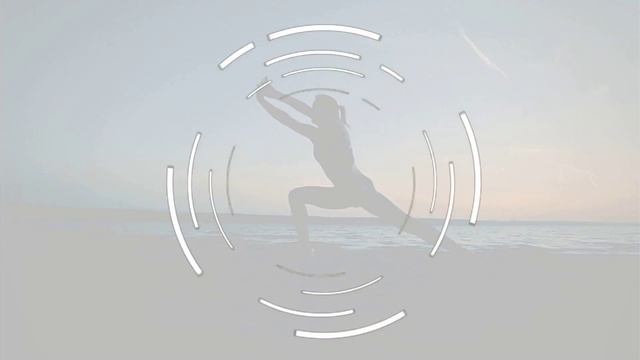 Йога заставка, дополненная реальность