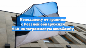 Неподалеку от границы с Россией обнаружили 250-килограммовую авиабомбу