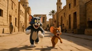 Том и Джерри путешествуют 😌нейросеть 2025