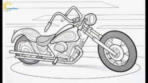 Motorcycle Coloring (Full Gameplay)