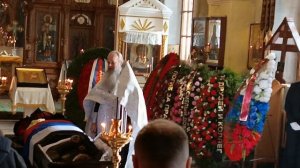 Проповедь с отпевания военкора Ивана Зуева. 23.10.25г.