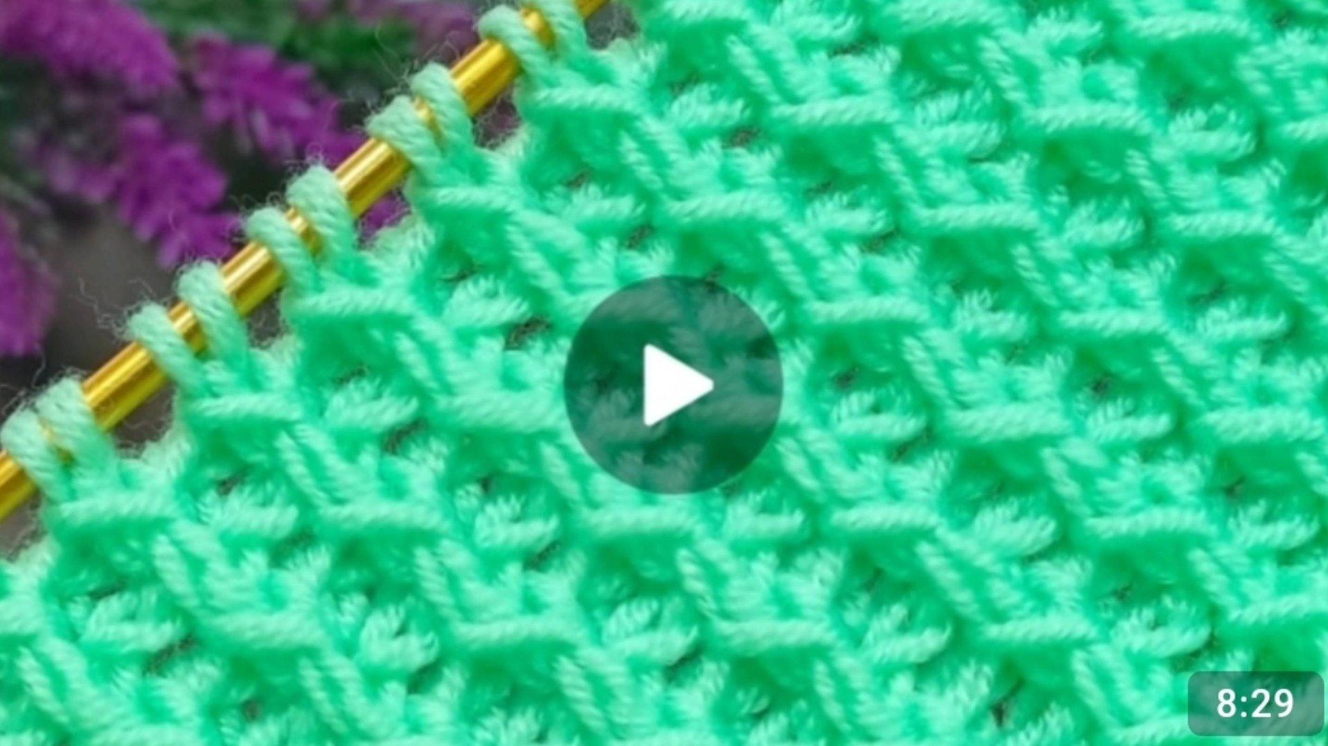 Узор крючком в тунисской технике вязания 🙂 #тунисскоевязание #всевжизнисвязано #вязаниекрючком смотреть онлайн