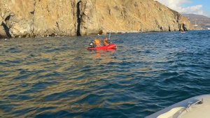 Ловля луфаря в Партените