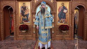 Слово епископа Кирилла после Литургии в Преображенском храме в Долгопрудном