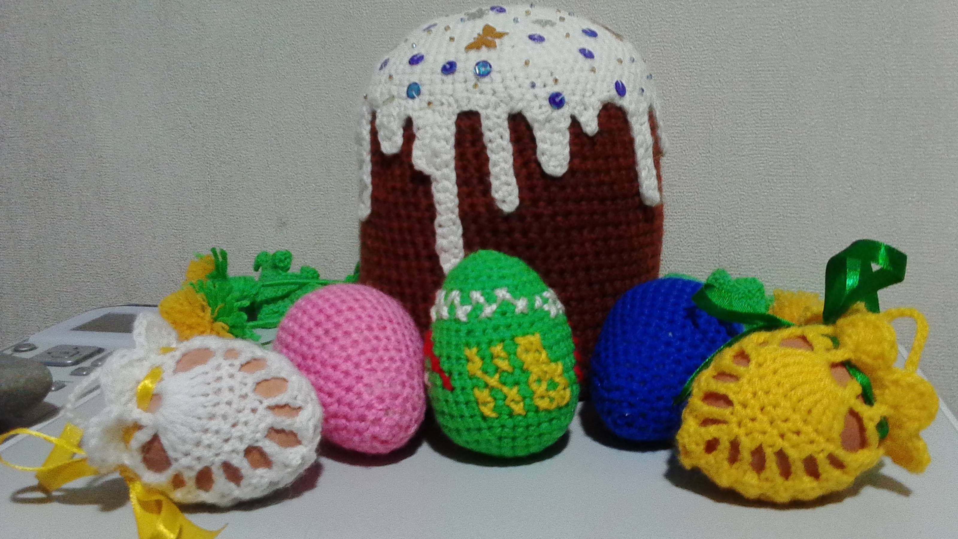 Яйцо пасхальное! Easter egg!  Amigurumi. Crochet.  Амигуруми. Игрушки крючком.