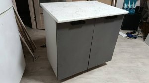 Как я сама стол кухонный собирала