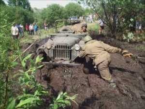 Джип триал. Грязевые ванны.