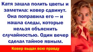 Аудиорассказ "Следы под ковром" Жизненные истории слушать Дзен Аудиосказки Аудиокнига Истории