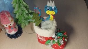 ❄️Новогодний сапожок на ёлку 🎄новый год 2026🎇
