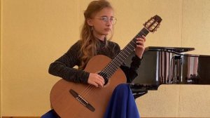 XI СПб конкурс им. Тарреги, Авхименя Софья , Игорь Кузьмицкий   Тарантелла