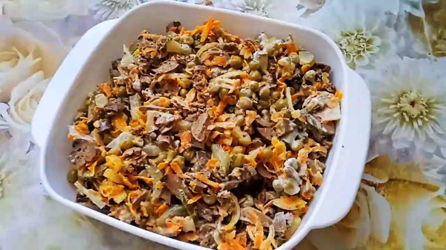 НЕЖНЫЙ, СОЧНЫЙ И ВКУСНЫЙ САЛАТ ОБЖОРКА