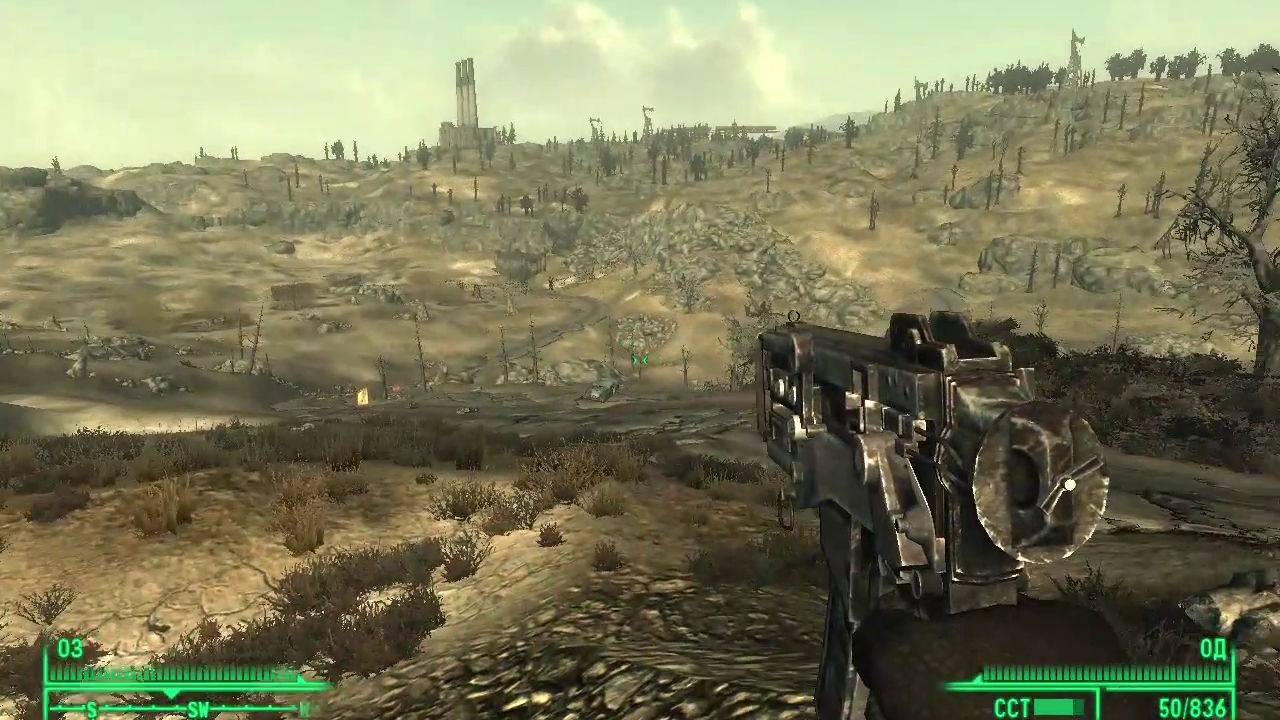 Fallout 3. Часть 20. Гуляю по Пустошам