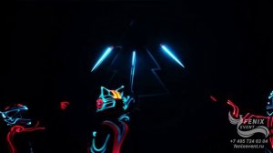 Заказать световое акробатическое шоу на праздник и Новый год в Москве - эффектное шоу на корпоратив