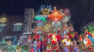 Рождественские огни Нью-Йорка