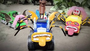 Улучшаем монстра Молния Маккуин Лаба-лаба, Керета Апи, Пожиратель Перси, Тайо, Томас и Блейз (2)