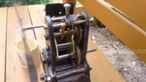 Швейцарский заводной вентилятор, изготовленный в 1910-х годах