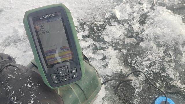 Эхолот garmin striker vivid 4cv с зимним датчиком. смотреть онлайн