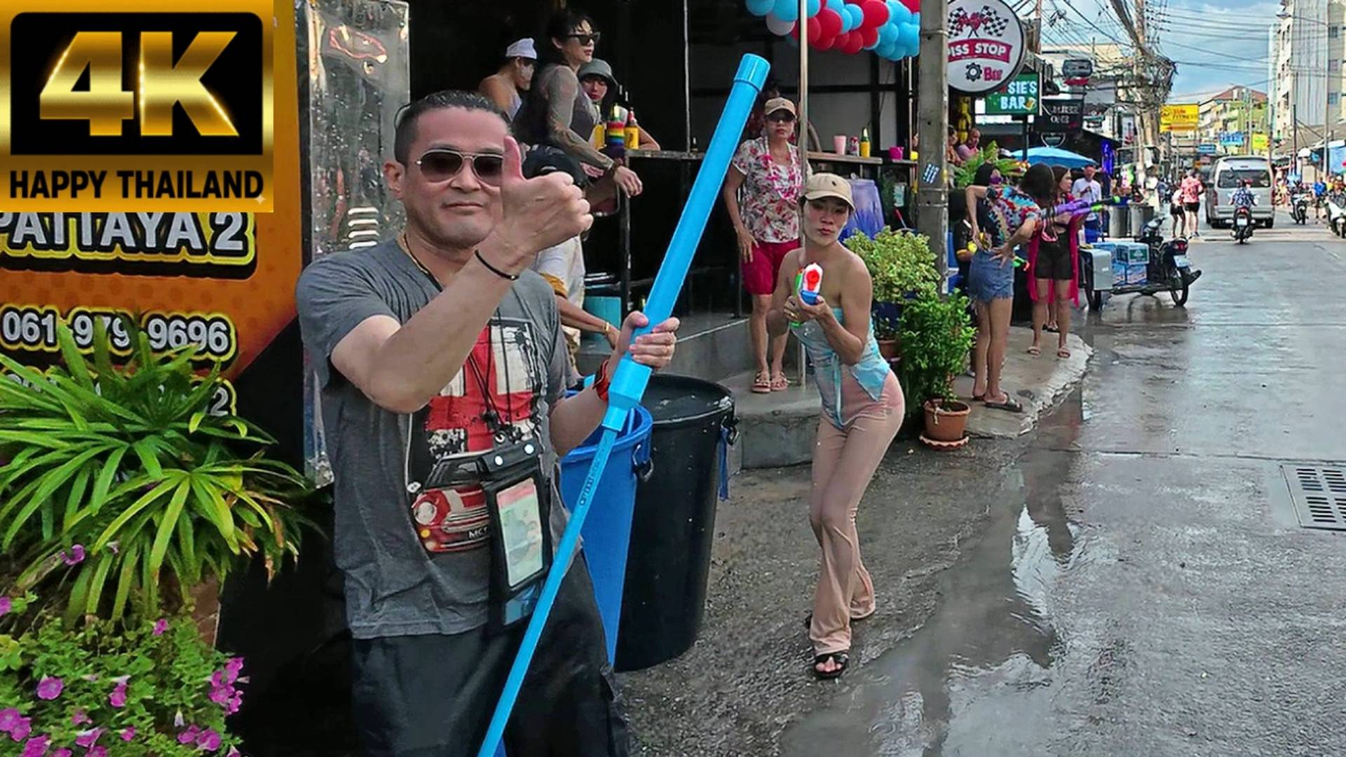 4K ► Soi Buakhao ● Soi Honey ● Tree Town ● Second Road ● Pattaya ● April 2025 ● 22