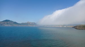 Вечер в Коктебеле.Как выглядела набережная в 2020 году.