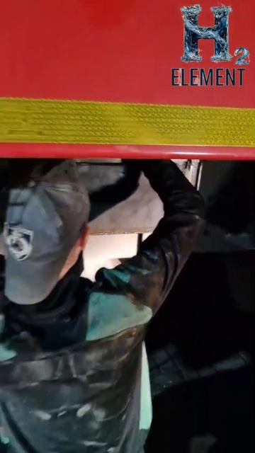 Установка водородного генератора H₂ Element на Nongvan