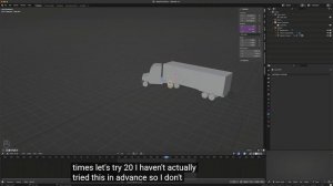 Анимация авто с прицепом в Блендер