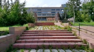 Магнитогорск, улица Сталеваров, заброшенный МаГУ, проспект Ленина (15.08.2020)