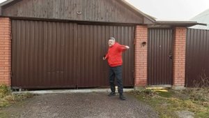 Упражнения с мечами-бабочками Вин Чун в деревне (3)