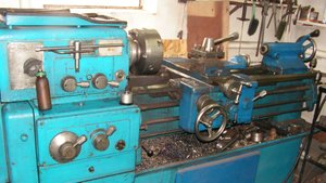 Ремонт станины токарного станка 16-16 (начало).