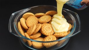 Mischen Sie die KEKSE mit der KONDENSMILCH! Das leckerste Dessert dieses HERBSTES!