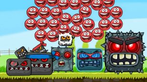 Красный Шарик,  Несносный Шарик,  Мультики для детей,  Красный колобок,  красный шарик