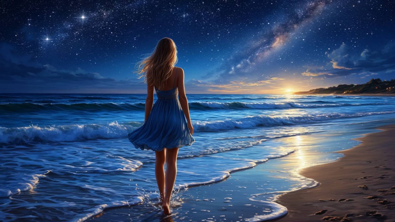 Следы на песке