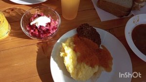 ЧЕМ КОРМЯТ.ОТЕЛЬ ТИХИЙ РАЙ.ЛАЗАРЕВСКОЕ.ЗАВТРАК,ОБЕД,УЖИН.