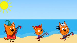 Три Кота 🐱 | Поход на Байкале | Три Кота Мультик смотреть | Развивающая игра для детей и малышей