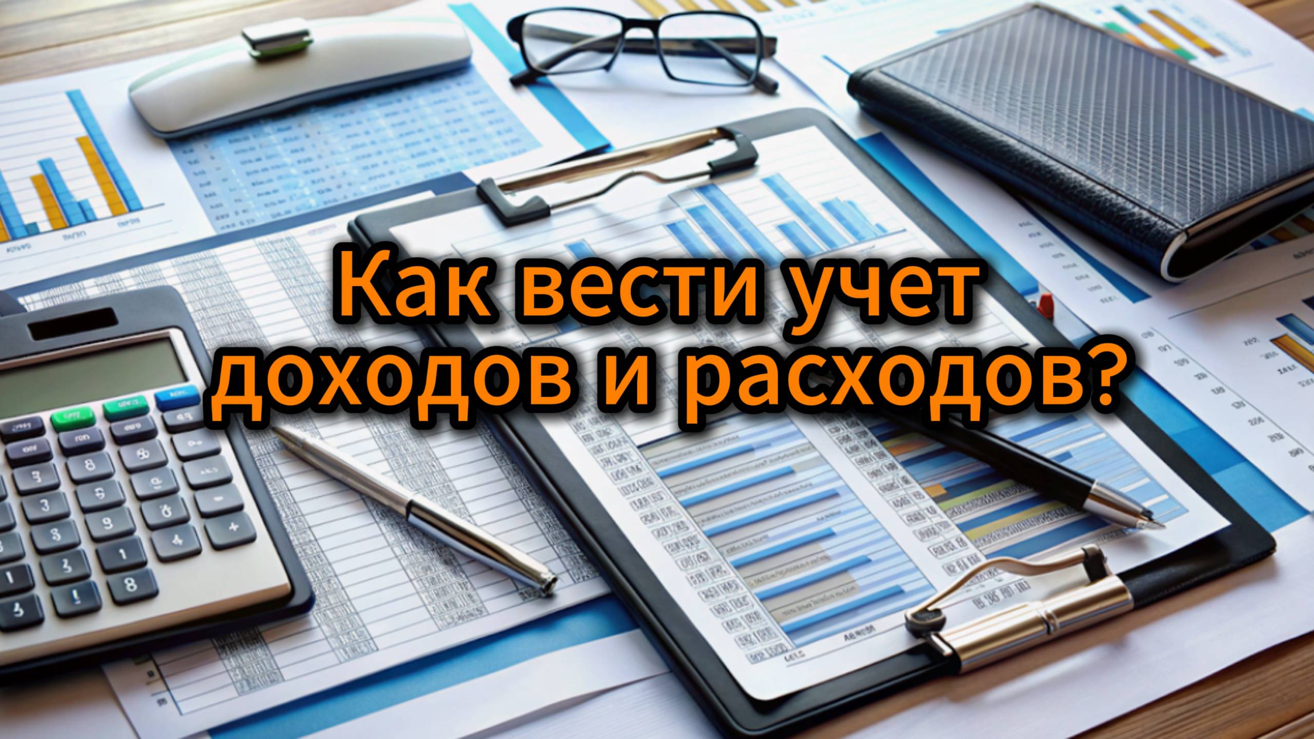 Как вести учет доход в расходов?