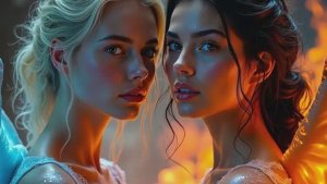 FALLEN ANGEL | AI Music Video | AI Short Movie