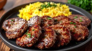 Вместо Шашлыка или Люля-кебаб по-домашнему. И мангал не нужен! Сочный, ароматный, вкусный!