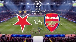 Славия Прага - Арсенал Обзор матча 04.11.2025. Лига чемпионов.