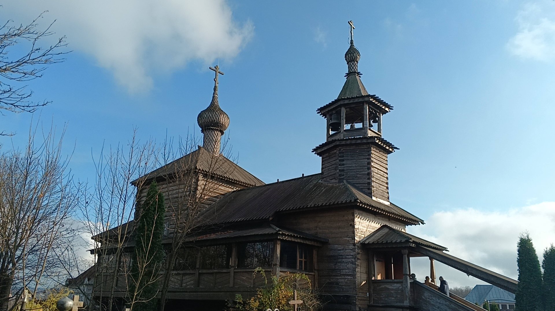 Моя поездка в Боровск. Часть 2. Покровская церковь Высоко-Покровского Боровского монастыря. смотреть онлайн