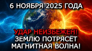 МАГНИТНЫЕ БУРИ 6 НОЯБРЯ 2025 ⚡ СИЛЬНЫЙ ШТОРМ G3 — СОЛНЦЕ УДАРИТ С НОВОЙ СИЛОЙ!
