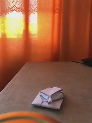 Танк из бумаги оригами без клея!