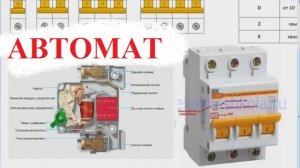 Автоматический выключатель. Принцип работы. Устройство.
